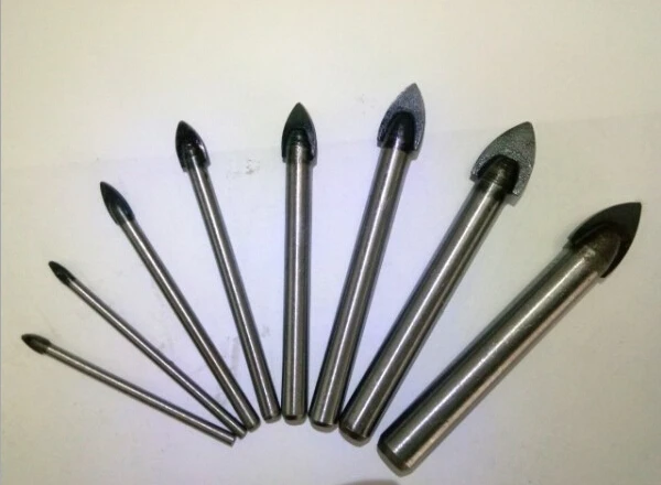 10x12 мм Стеклянная плитка Китай керамический карбид вольфрама сверло с подставка