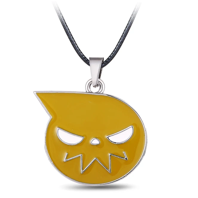 

MJ Jewelry Anime Soul Eater Soul Logo Pendant Metal Necklace Cosplay Jewelry