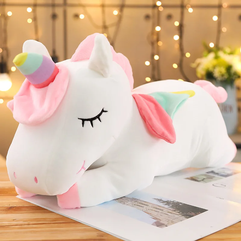 25cm Cute Unicorn Toys Soft Stuffed Animal & Plush Horse Doll for Kid Baby Playmates Comfort Toy Cheap | Игрушки и хобби