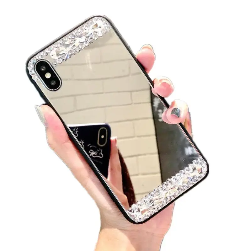 phone case for Xiaomi pocophone F1 MI 8 lite A2 Lite MI8 A1 5X 6X Redmi 6 7 pro note 5a 5 plus 6A Bling micrror covers |