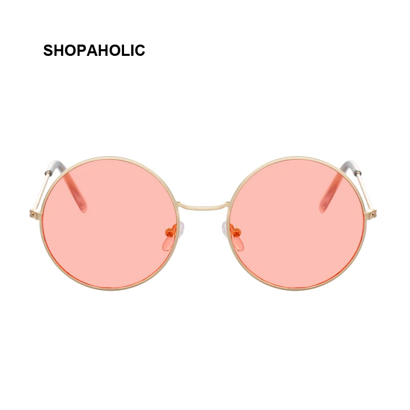 Солнцезащитные очки в металлической оправе UV400 женские винтажные зеркальные с