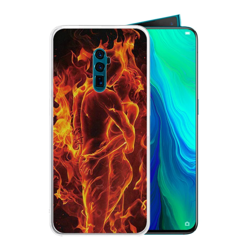 Мягкий силиконовый прозрачный чехол из ТПУ для OPPO Reno 10x zoom Reno2 F 2 Z R17 R15 R11 Plus 9S R15X Ace K5