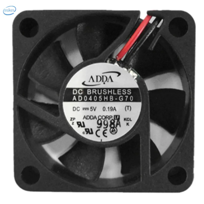 Adda AD0405HB G70 высокоскоростной Вентилятор охлаждения с двумя шариками 5 в