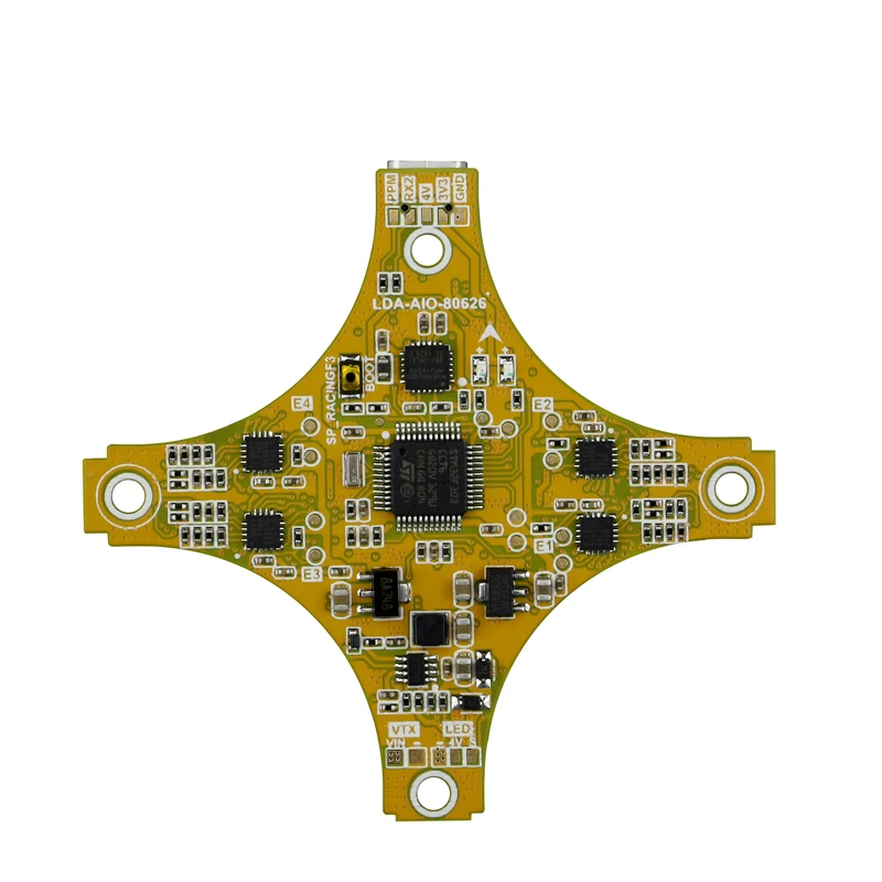 Контроллер полета LDARC/KINGKONG SPRACING F3 + blheris 10 А 4 в 1 ESC все одном для tting GT7 GT8 FPV Racing
