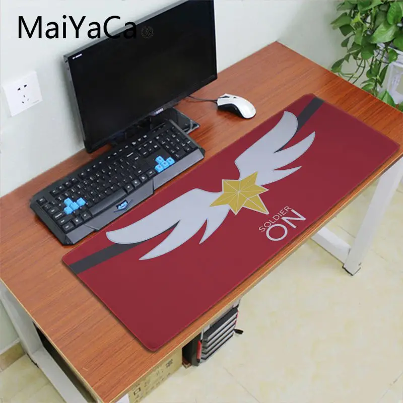 Lock Edge 30x60cm Maiyaca Sailor Moon soldier, резиновый коврик для мыши, настольная клавиатура, Аниме Коврик для мыши 700x300 мм, геймерский большой Офисный Компьютерный стол, коврик - Цвет: Lock Edge 30x60cm