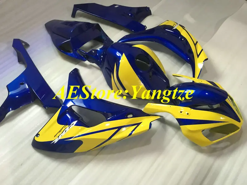 Комплект обтекателей для мотоцикла на заказ CBR1000RR 06 07 CBR1000 2006 2007 ABS желтый синий