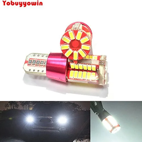 

2 шт., автомобильные светодиодсветодиодный лампы T10 194 168 2825 57smd 4014