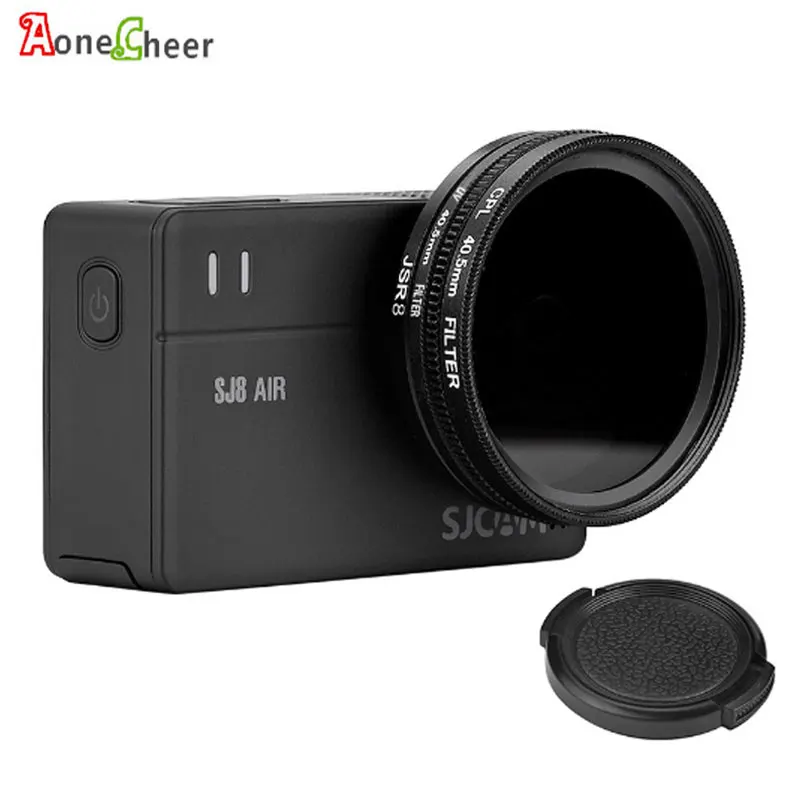 Аксессуары для SJCAM 40 5 мм CPL фильтр + УФ крышка объектива переходное кольцо SJ8 Pro Air