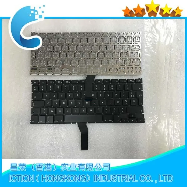 Совершенно новая Французская клавиатура AZERTY FR для MacBook Air 13 3 дюйма A1369 A1466 2011 2015