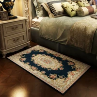 european style door carpet cushion chenille sanitary bath room floor anti slip mat