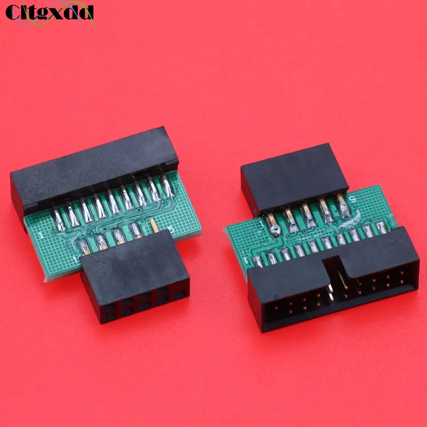 1 шт. шасси спереди USB3.0 к USB2.0 кабель адаптер панель 19Pin 20 Pin материнской плате 9