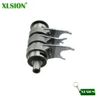 XLSION барабан переключения передач двигателя, селектор вилок в сборе для Zongshen Z190 190cc питбайк-внедорожник Код двигателя : ZS1P62YML-2