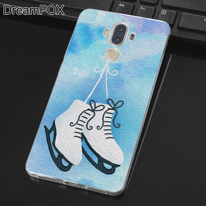 DREAMFOX M241 Мягкий силиконовый чехол для катания на коньках из ТПУ huawei mate 8 9 10 20 30 Lite Pro