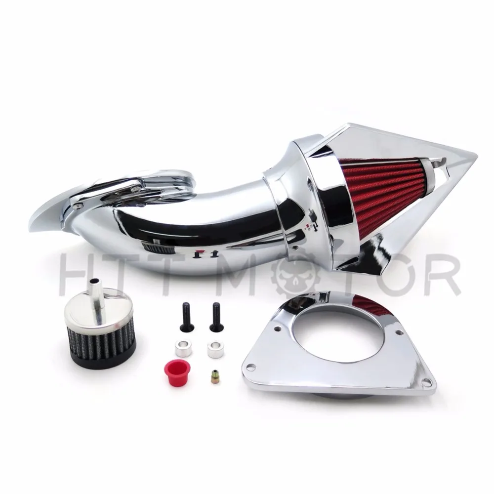 Aftermarket Бесплатная доставка мотоцикла хромированные треугольные шипы