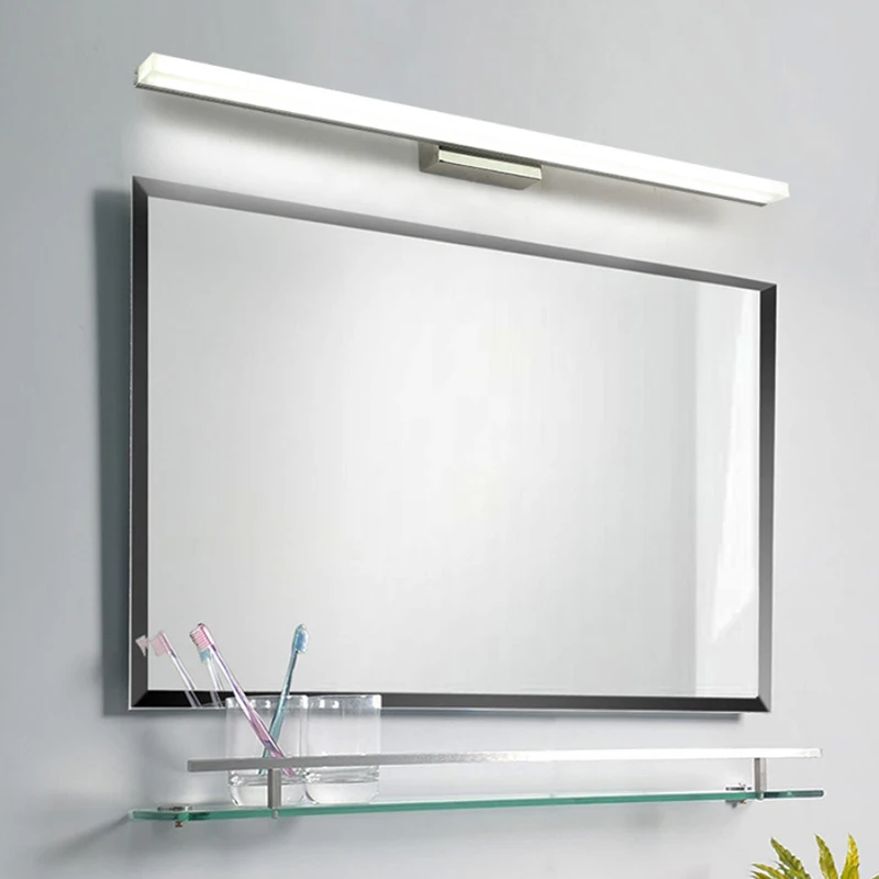 Новая акриловая светодио дный лампа Светодиодная 9 Вт 12 40 см 50 ванная комната