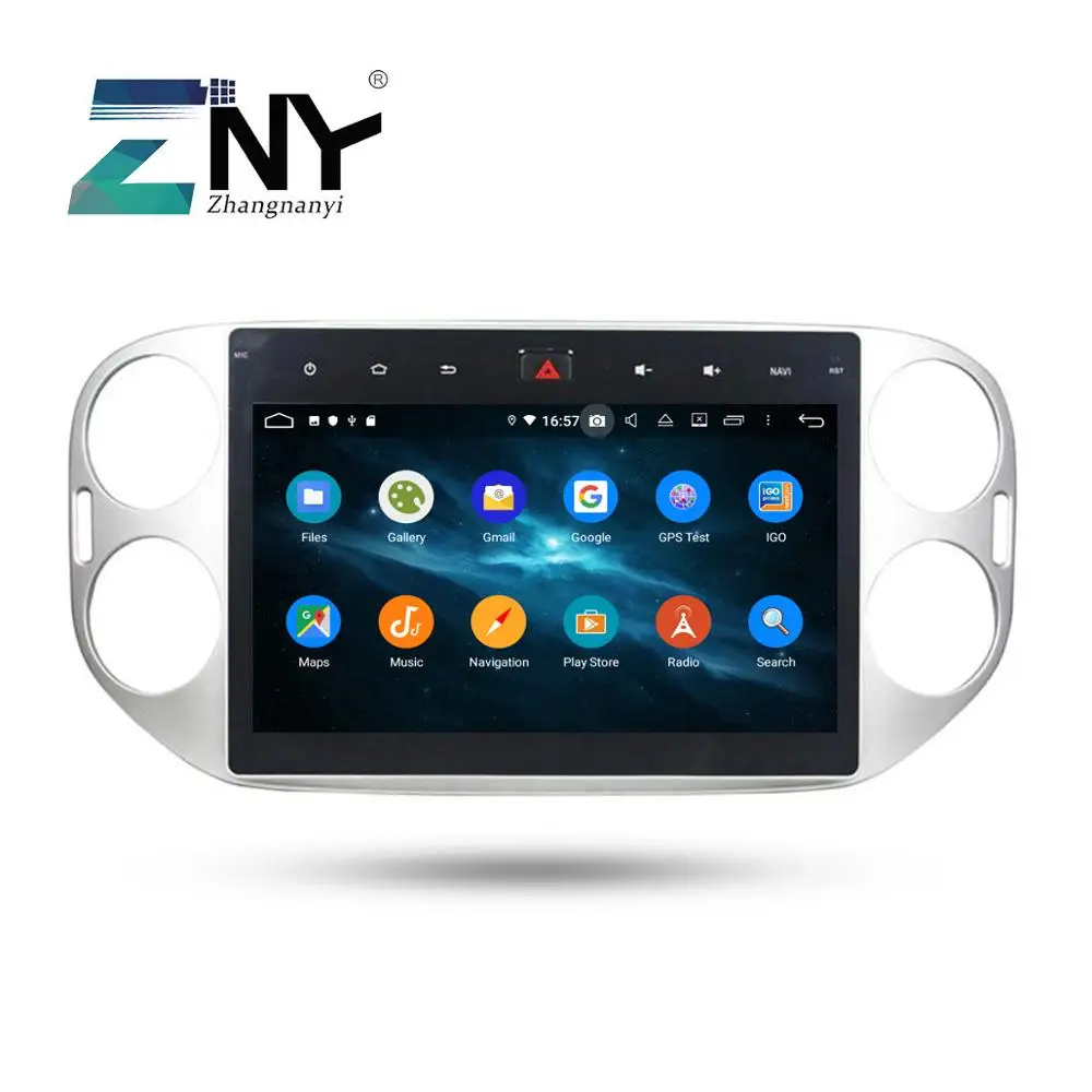 10 1 &quotips Android 9 0 автомобильный стерео gps для VW Tiguan 2012 2013 2014 2015 2016 радио +