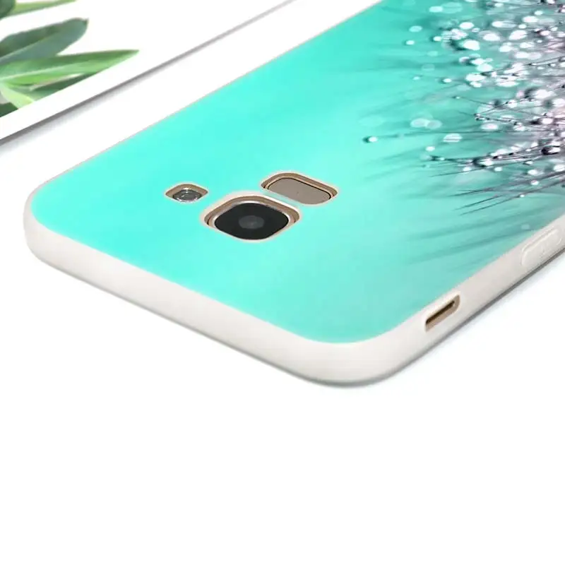 Силиконовый чехол с принтом одуванчика для Samsung Galaxy j8 j7 j6 j5 j4 j3 Plus Prime 2018 2017 2016