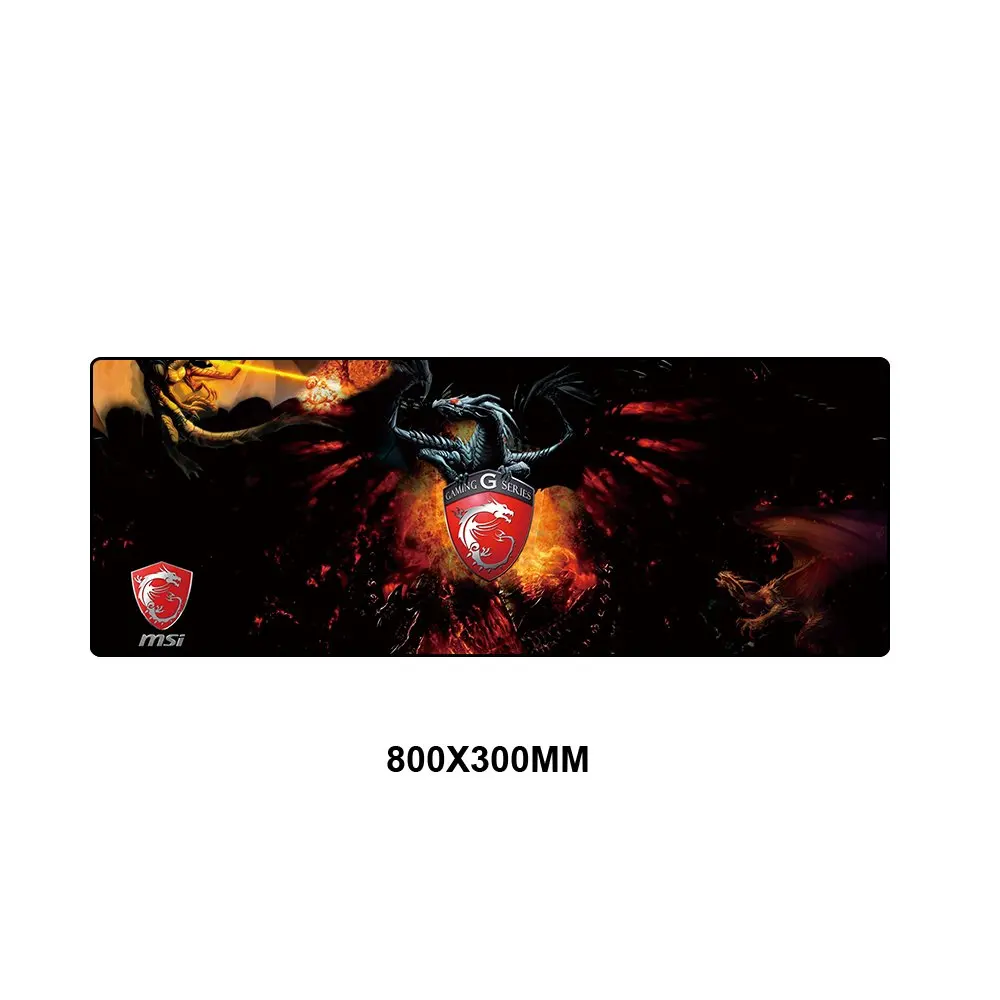MSI-014-80x30 XXL коврик для мыши большой геймерский Противоскользящий резиновый коврик игровой коврик для мыши Клавиатура ноутбук скорость мыши мышь ПК стол протектор коврики - Цвет: MSI-014-80x30