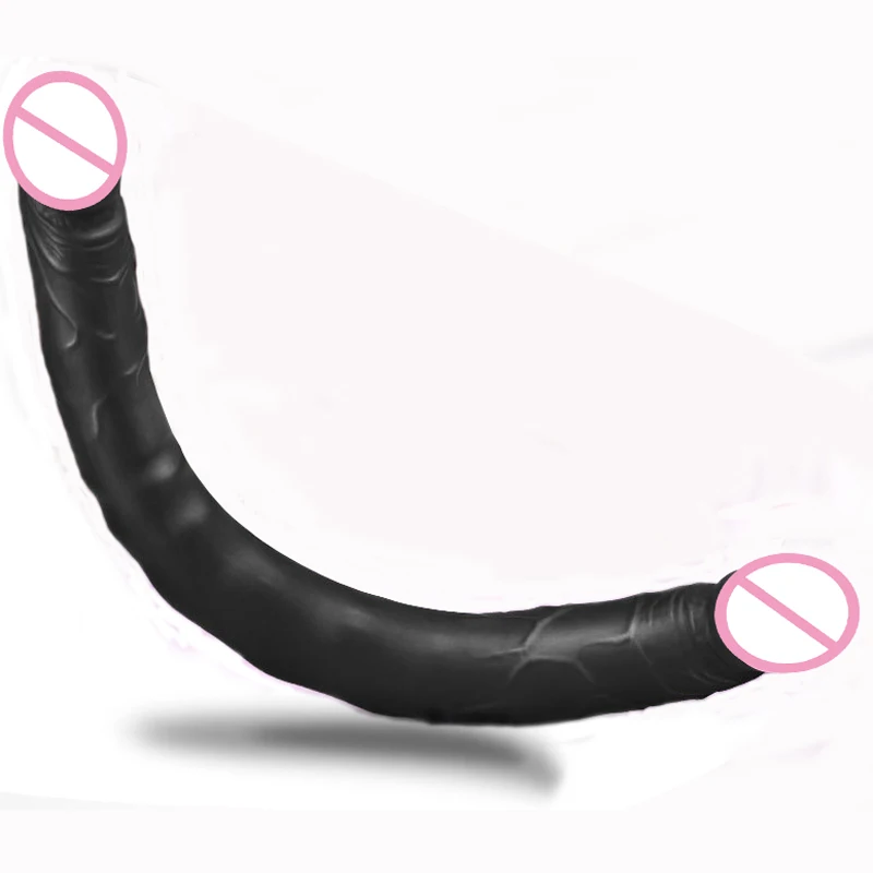 Супер длинный двойной фаллоимитатор силиконовый реалистичный пенис сексуальные
