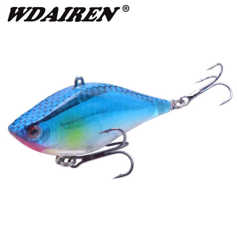 

1Pcs VIB laser Hard Bait 6.5cm 13.8g Lures Fishing Bait Treble Hooks Sinking Crankbait Fishing Tackle Fish Wobbler Pesca FA-450