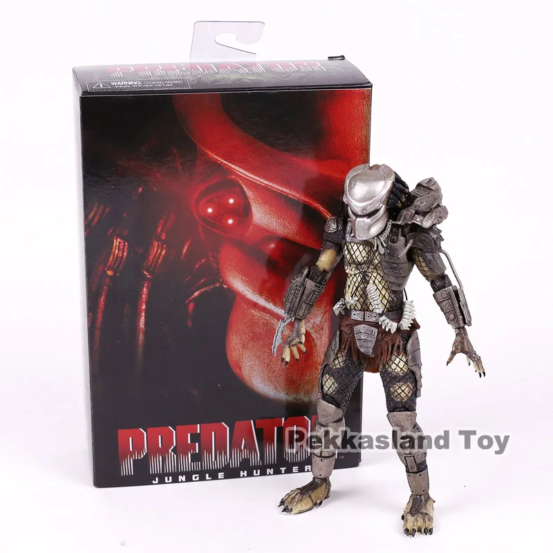 NECA Хищник джунгли Охотник делуксер ПВХ экшн фигурка Коллекционная модель