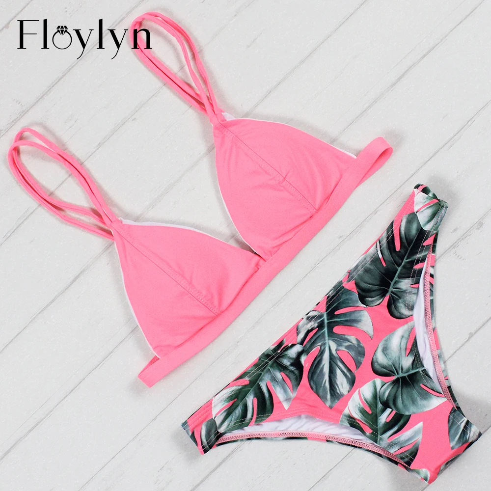 Floylyn новое поступление сексуальный бразильский комплект бикини с принтом