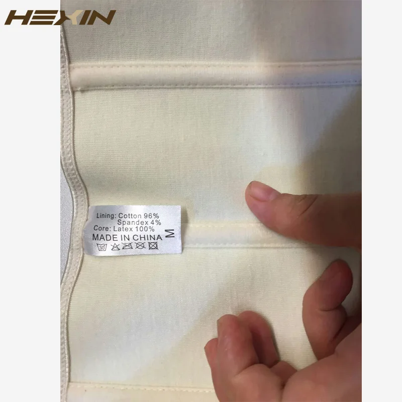 HEXIN 9 стальные косточки 3 слоя летний латексный тренажер для талии Корректирующее