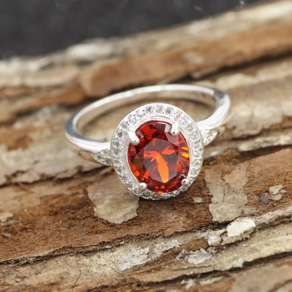 Женское кольцо из серебра 925 пробы с фианитами | Украшения и аксессуары