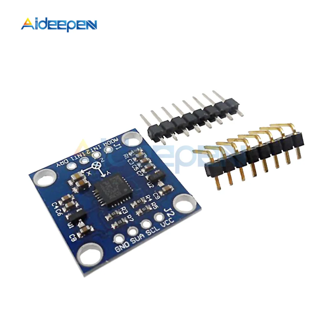 GY-51 LSM303 LSM303D LSM303DLH HM55 три оси электронный компас модуль ускорения 3-5 В