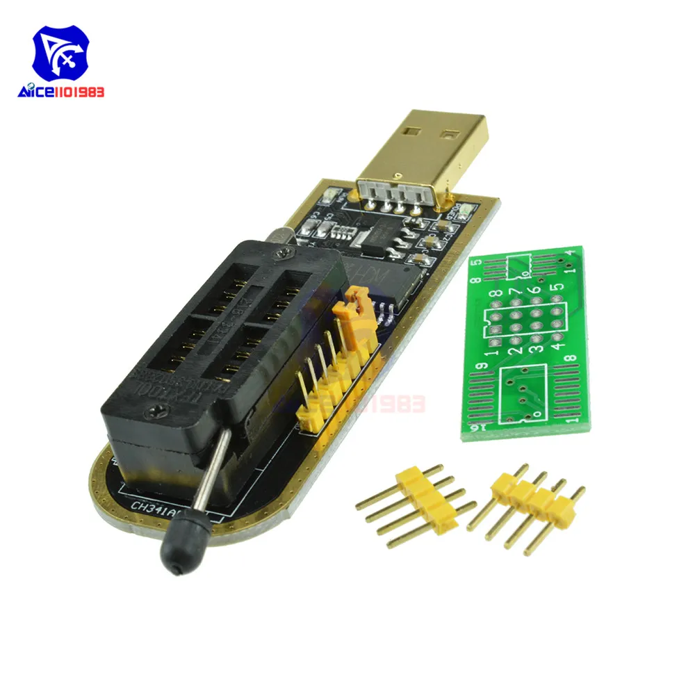 Diymore USB программатор WCH341A серия 24 EEPROM Writer 25 SPI Flash BIOS плата модуль к TTL 5 в 3 драйвер