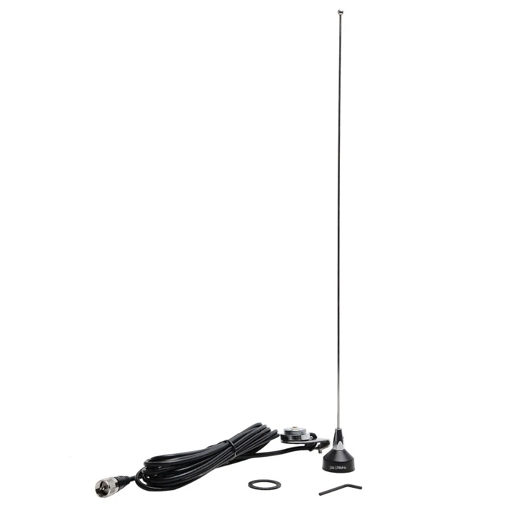 ABBREE NA 37 NMO VHF 136 174 МГц багажная антенна с креплением фоторазъем модель 5 м/фута