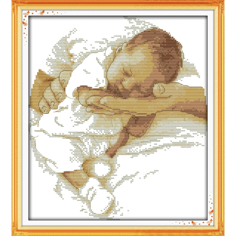 Набор для вышивки крестиком Joy Sunday Care 11 карат 14 карат|joy sunday|cross stitch 11ctcounted cross |