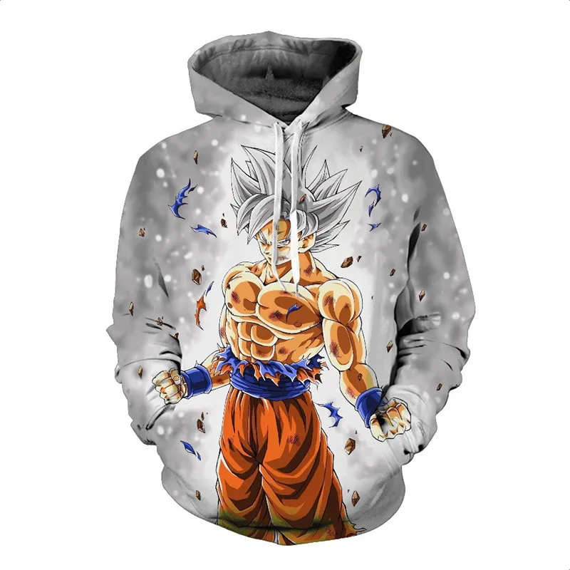 style 16 Аниме Dragon Ball Z костюм Гоку булма Сон Гоку 3D толстовки с капюшоном, с принтом; толстовки мужские и женские куртки свитер с капюшоном Одежда для мальчиков и девочек - Цвет: style 16