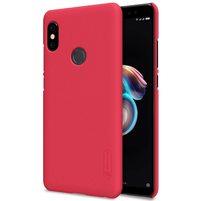 Чехол NILLKIN для xiaomi Redmi Note 5 pro матовая жесткая задняя крышка из ПК Подарочный