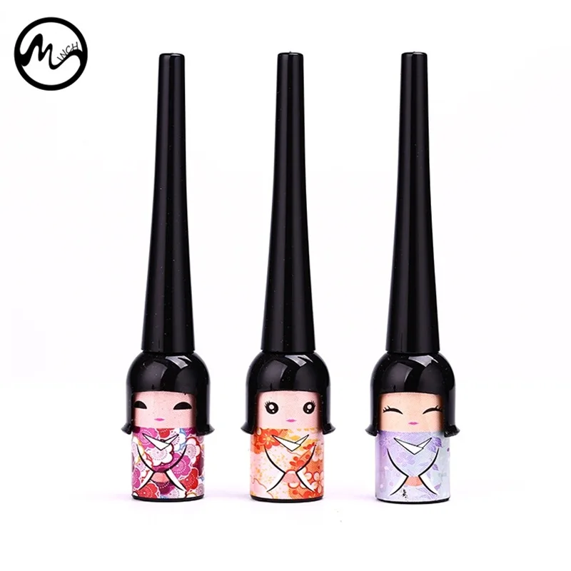 Жидкая подводка для глаз MINCH Doll 1 шт. милая водостойкая ручка макияжа женские