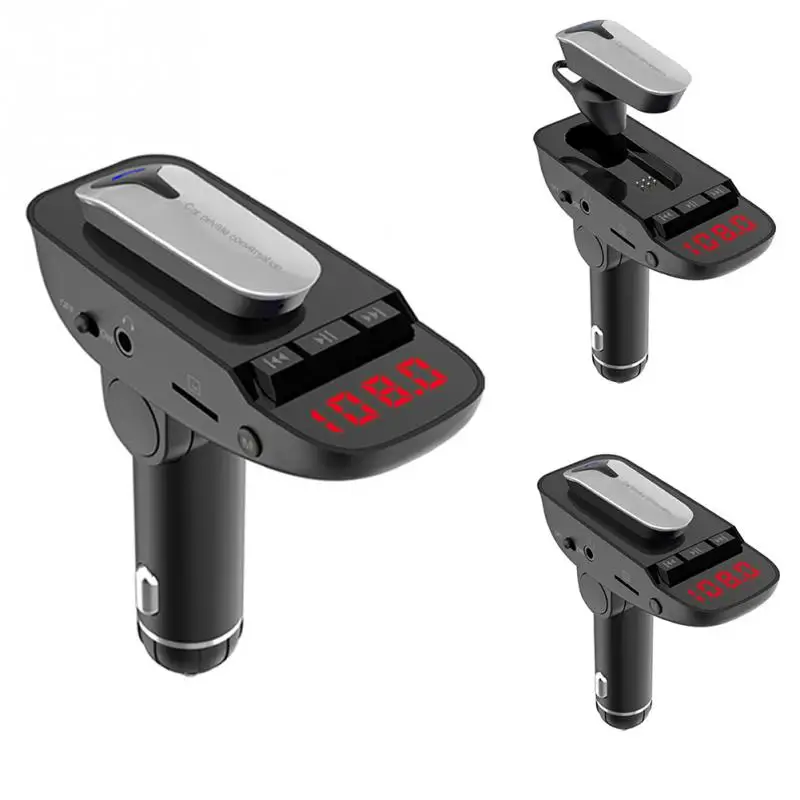 FM передатчик Aux модулятор Bluetooth Handsfree Car Kit автомобильный аудио mp3-плеер с 3.1A