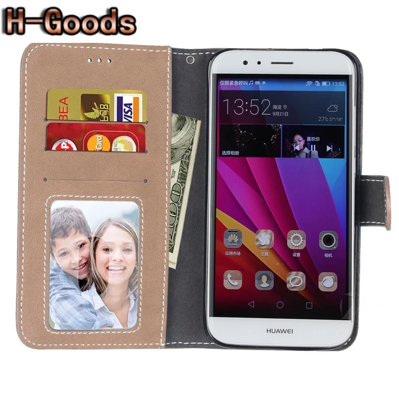 H-Goods роскошный чехол из искусственной кожи + силикона для телефона Huawei G8, сумка-книжка, защитные чехлы, GX8, Capa on.