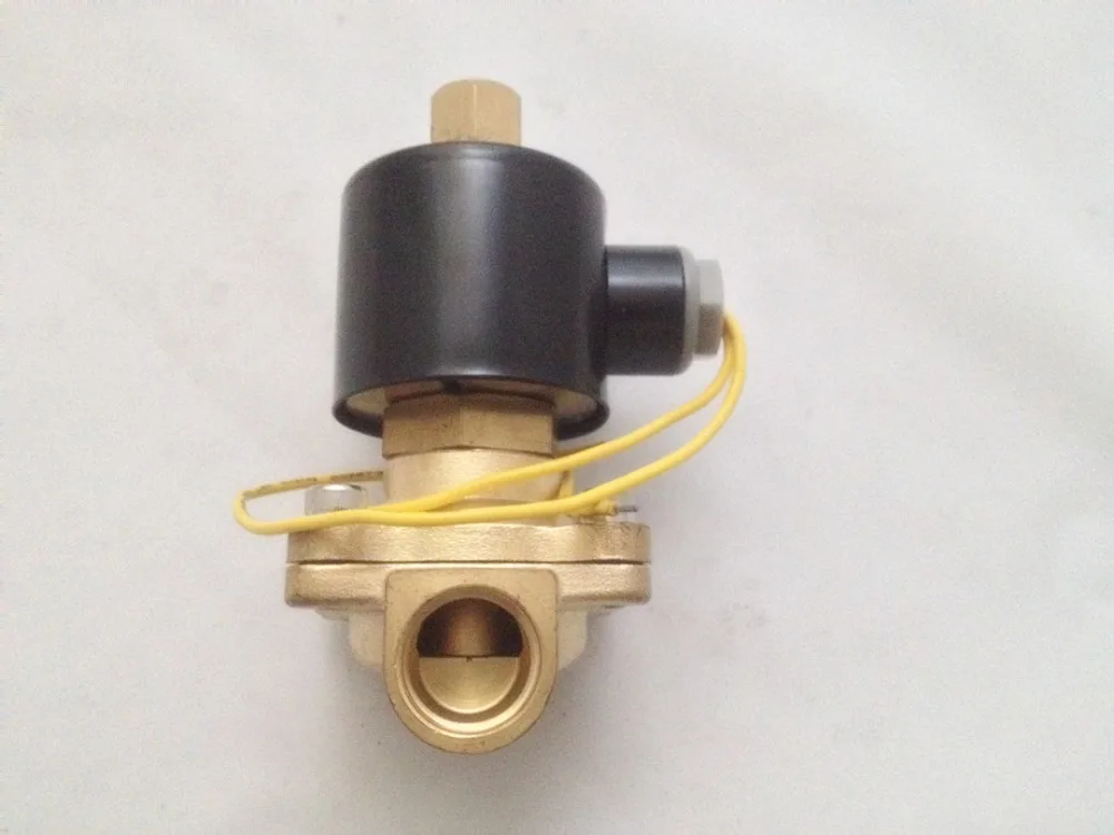 Электрический Соленоидный клапан N/O нормальный открытый 2way 12 В постоянный ток 1/2