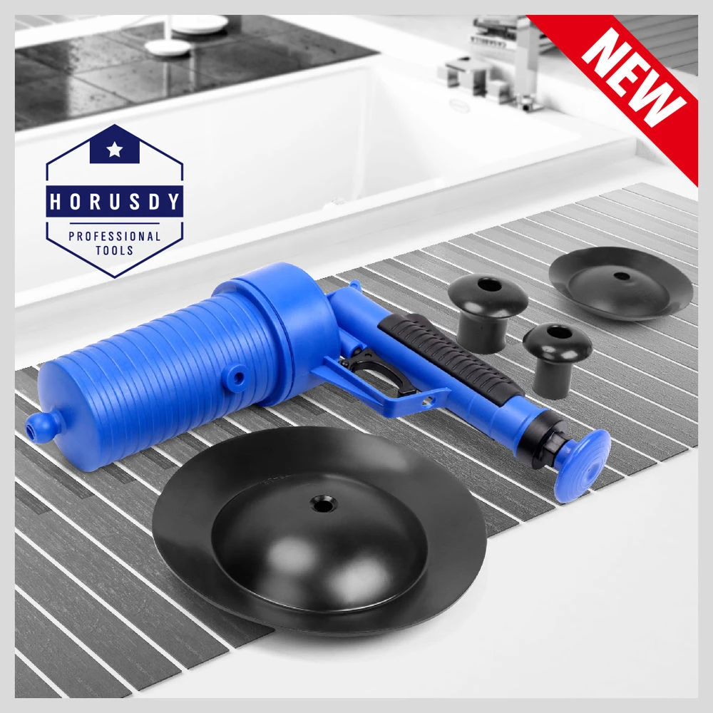 SEDY Air Power Drain Blaster Gun насос высокого давления ручной Плунжер для раковины удаления