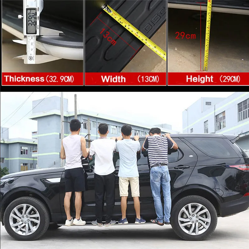 Aluminium Running board side step Nerf bar Suitable for Land Rover Discovery 5 L462 2017 2018 | Автомобили и мотоциклы