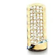 Gold JASTER кристаллом цепи USB Flash Drive девушка подарок мода мини Флеш накопитель 64 GB 16 GB 32 GB memory stick usb creativo цепочка для ключей - Цвет: Gold