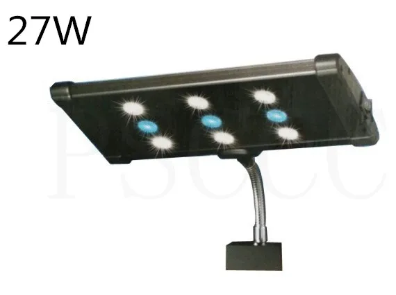 27W LED 27 Вт В 240-100 в высокая мощность морской Коралловый Аквариум лампа светодио дный s лампа коралловый риф растет свет высокой мощности аквариум светодио дный светодиодный свет аквариума - Цвет: 27W LED