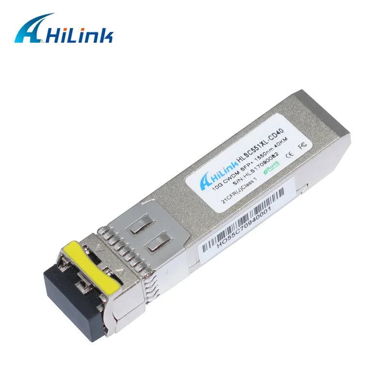 Free Shipping by Post! 10G 40km 1470NM-1610NM Duplex LC Connector CWDM SFP+ DOM Function | Fiber Optic Equipment
