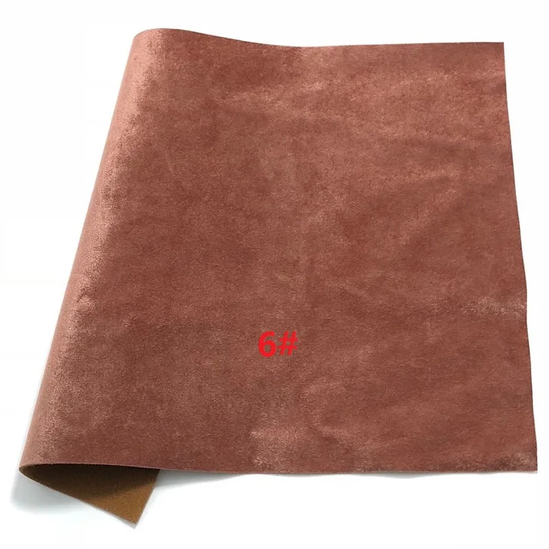 1 шт. A4 Размер 21X29 см от бренда Alisa, блеск Cuero Sintetico из искусственной кожи, материал-мягкая кожа набор «сделай сам» для F85 - Цвет: 6