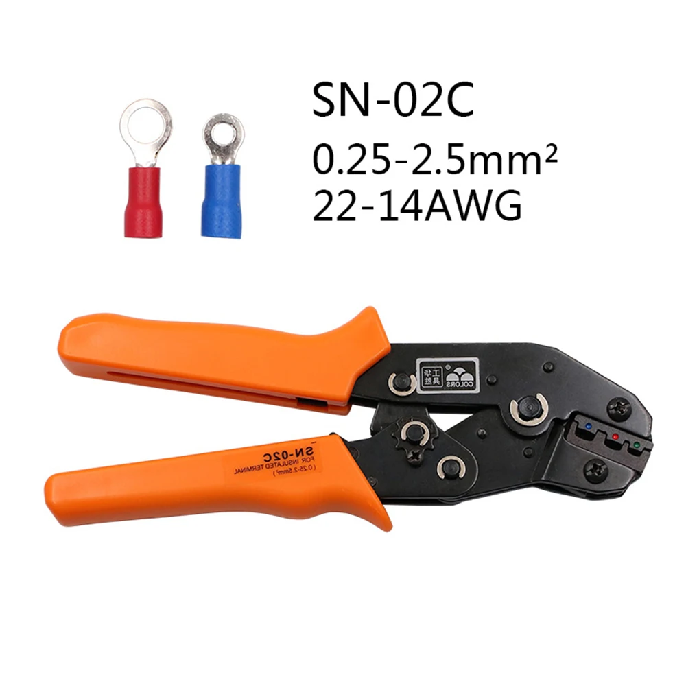 Изолированные голая клемма зажим SN 28B/48B/01C/02C/06C/06WF Dupont компрессионные