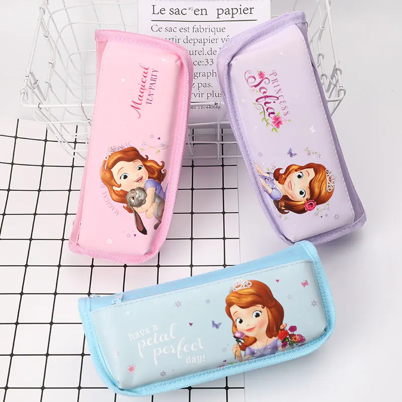 TOPSTHINK София принцесса мультфильм сумка для хранения большой пенал милый оптовая