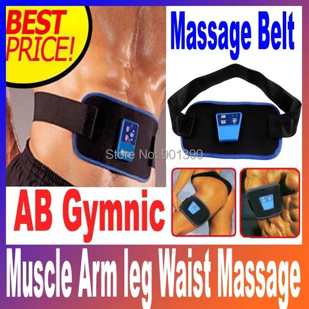 Здравоохранение для похудения всего тела Массажный пояс устройства AB Gymnic электронные мышцы рук ног талии ABGymnic массажер ленточный станок