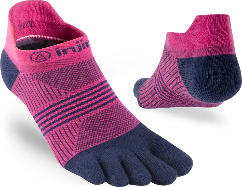 Injinji, пять пальцев, кроссовки, носки, не показывают, тонкие, для бега, быстросохнущие, дышащие, спортивные, женские, износостойкие, COOLMAX, пилатес