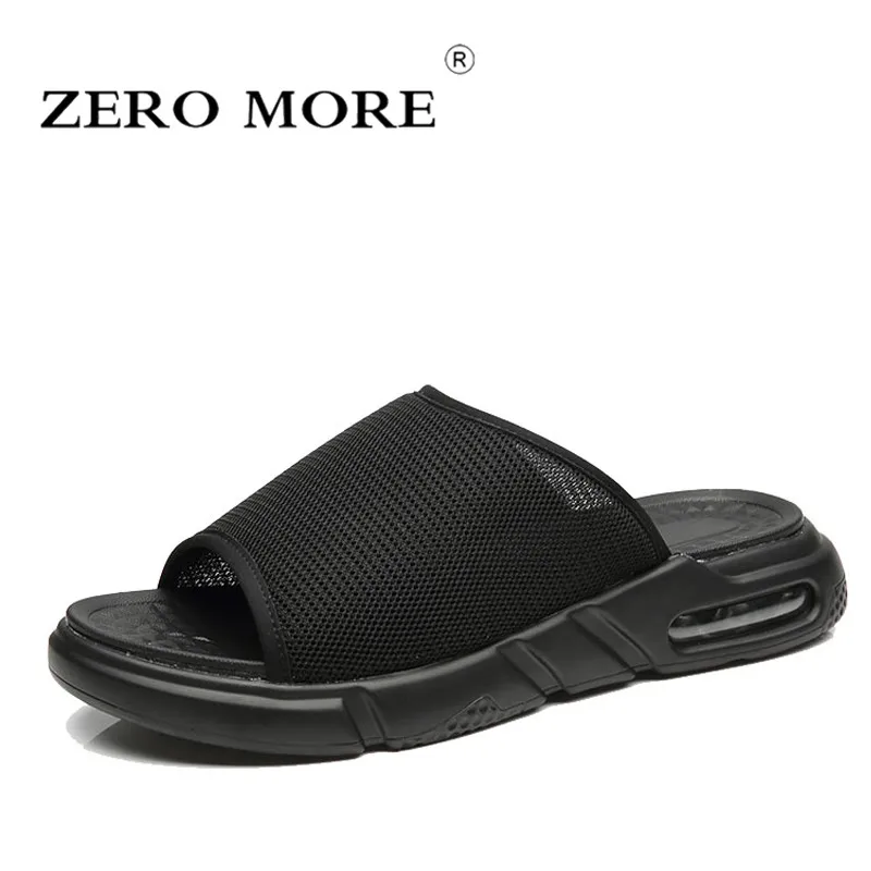 ZERO MORE/Мужская обувь из сетчатого материала Дизайнерские сандалии без застежки