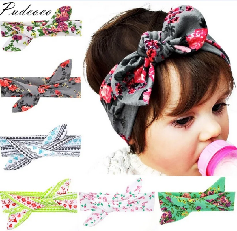 Pudcoco 2018 Brand New 6 PCS Kids Girls Baby Headband Toddler Bow Flower Hair Band Accessories Headwear | Детская одежда и обувь